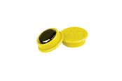 Konference & Præsentation - Nobo magnetiske whiteboardmagneter 10 stk. 13 mm farvede magneter Gul - 1915288