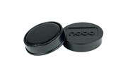 Konference & Præsentation - Nobo magnetiske whiteboard-magneter, pakke med 10 stk. 32 mm farvede magneter Sort - 1915298