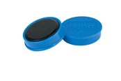 Konference & Præsentation - Nobo magnetiske whiteboard-magneter, pakke med 10 stk. 32 mm farvede magneter Blå - 1915299