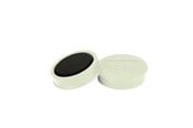 Konference & Præsentation - Nobo magnetiske whiteboardmagneter, pakke med 10 stk. 38 mm farvede magneter Hvid - 1915315