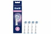 Eltandbørste - Oral-B Tandbørstehoveder Sensitive Clean & Care - Hvid - 4 stk. - 4210201325550