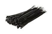 Kabel Organisering - LogiLink Opaski zaciskowe 30cm 100szt. czarne - KAB0004B