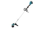 Haveredskaber - Makita 2x18v græstrimmer dur368lpt2 med 2x5,0ah og dobbelt lynlader - DUR368LPT2