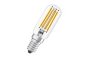 Lyskilder - Osram LED pære T26 6,5W/827 (55W) filament klar E14 - 4058075432963