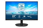Skærm - 22" Philips V-line 222V8LA - 1920x1080 (FHD) - 75Hz - VA - 222V8LA/00