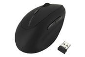 Mus - Kensington Pro Fit® venstrehåndet Ergo trådløs mus - Vertical mouse - 6 knapper - Sort - K79810WW