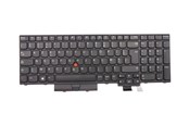 Tastatur - Lenovo - notebook replacement keyboard - with Trackpoint UltraNav - French - Bærbar tastatur - til udskiftning - Fransk - Sort - 01HX190