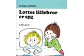 Børnebøger - Lottes lillebror er syg (4) - Børnebog - Hardback - 9788756250603