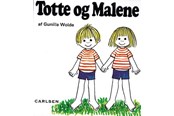 Børnebøger - Totte og Malene (5) - Børnebog - Hardback - 9788756240864