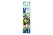 Hobby artikler - Staedtler Noris Farveblyant trekantet  6 ass. - 187 C6    02