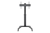 Vægbeslag, AV-Beslag & AV-Møbler - Deltaco Office Display Cart Black - Maks 70 kg - Maks størrelse 70" - ARM-0451