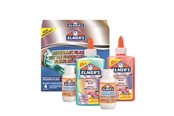 Kreativt Legetøj - Elmer's Metallic Slime Kit | Slimsæt med metallisk pva-lim | Sæt med 4 dele - 2109483