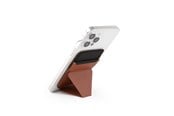 Mobil - Andet Tilbehør - MOFT Snap-On Phone stand and Wallet Brown - MS007M-1-BN