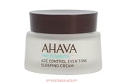 Ansigtspleje - AHAVA Time To Age Cont. Even Tone Sleep. Cr. - 697045158638