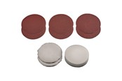 Slibemaskine - Einhell poler/slibeskivesæt Ø180 8 dele til CE-CP 18/180 Li E - 2093233