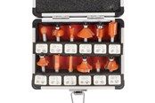 Bor & bits - Boxer Fræsejernssæt 12 dele - 31300