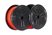 Blæk, Toner & Forbrugsstoffer - KMP - black / red - print ribbon - 0051,0102