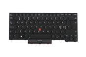 Tastatur - Lenovo Chicony - Bærbar tastatur - til udskiftning - Nordisk - Sort - 5N20W67794