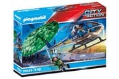 Figur - Playmobil Politihelikopter: Faldskskærms-forfølgelse - 70569
