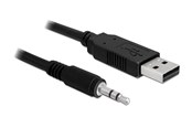 Netværksadapter (netkort, printserver mv.) - DeLOCK Converter USB 2.0 > Serial-TTL 3.5 mm stereo jack (5 V) - 83115