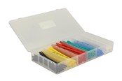 Netværkstilbehør - DeLOCK Heat Shrink Tube Box Assorted Colors (100-Pack) - 86264