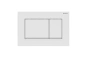 Toiletter, sæder, bideter og reservedele - Geberit sigma30 betjeningsplade 246 x 164 x 12 mm mat hvid easy-to-clean-belagt - 115.883.01.1