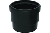 Afløb - Geberit Pe stikmuffe geberit 75mm, o-ring, sort, - 365.779.16.3