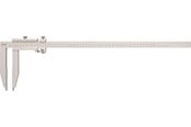 Måleinstrumenter - Diesella A/S Værkstedsskydelære 0-500 x 0,02 mm med finjustering og kæbelængde 90 mm - 10140500