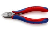 Håndværktøj  - KNIPEX skævbider 125 mm uden facet og åbningsfjeder - 76 22 125