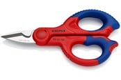 Værktøj til el-arbejde - KNIPEX Elektrikersaks med flerkomponent-hylstre, glasfiberarmeret 155 mm - 95 05 155 SB