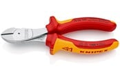 Værktøj til el-arbejde - KNIPEX Kraft-skævbider forkromet 160 mm - 74 06 160