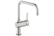 Blandingsbatterier og armaturer - Grohe Minta køkkenarmatur, U-tud, supersteel - 32488DC0