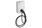Elbil ladere - ABB Terra AC billader TAC-W22-G5-R-C-0, 22kW, 5 meter, Type 2, hvid - 6AGC082157