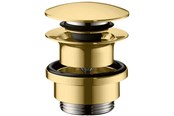 Reservedele & tilbehør til armaturer - Hansgrohe push-open bundventil 1 1/4, poleret guld-optik - 50100990