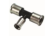 Alu-pex systemer - Henco pres tee pvdf reduceret 50 x 32 x 50 mm - 10PK-503250