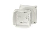 Forgreningsmateriel - Hensel Kvik 130x130mm grå m20-32 - KF0600G