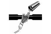 Forgreningsmateriel - 3M varmekrymp mdt-a-f471 (mm): 32.0 - 7.5 sort 1 m mellemvægget med lim halogenfri flammehæmmende lloyds godkendt (off shore) - 7100195529