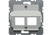 Afbrydermateriel - Berker Dataudtag euro indsats 30° 2x actassi s1 hvid - 14411909