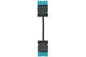 Kabler, ledninger, afdækning og brandsikring - Wieland Gst18i5 kabel han/hun hf cpr: eca 1,5mm2 blå l=3m - 92.257.3060.9