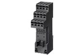 Komponenter til tavler og kasser - Siemens Plug-in base til pt relæ 4 skifte kontakt med logic isolation fjeder terminal (push-in) - LZS:PT7874P