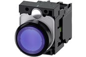 Trykknapper og signalenheder - Siemens Lystrykknap, blå - 3SU1102-0AB50-1BA0