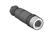 Sensorik - TELEMECANIQUE SENSORS Stik m12 5p lige type d hun - XZCC12FDM50B