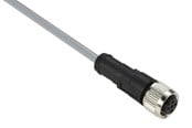 Sensorik - TELEMECANIQUE SENSORS Følerkabel pvc m12 4-pin hun lige 5 meter xzcpv1141l5 - XZCPV1141L5