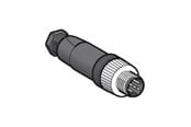 Sensorik - TELEMECANIQUE SENSORS Stik m12 5p type d lige han - XZCC12MDM50B