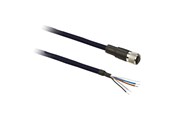 Maskinsikkerhed - TELEMECANIQUE SENSORS Kabel med m12 tilslutning - hun - lige - 5 poler - 25 m pre-wired - XZCP1164L25