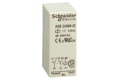 Komponenter til tavler og kasser - Schneider Electric Stikbensrelæ 2c/o 8a 12vdc - RSB2A080JD