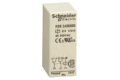Komponenter til tavler og kasser - Schneider Electric Stikbensrelæ 2c/o 8a 24vdc - RSB2A080BD