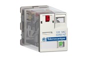 Komponenter til tavler og kasser - Schneider Electric Effektrelæ 15a 2c/o med led 24 vdc - RPM22BD