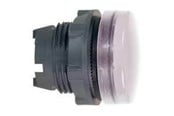 Trykknapper og signalenheder - Schneider Electric Harmony signallampehoved i plast for led med linse i hvid farve - ZB5AV013
