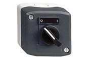 Trykknapper og signalenheder - Schneider Electric Trykknapkasse komplet med 1 drejegreb 1no 2 positioner - XALD134